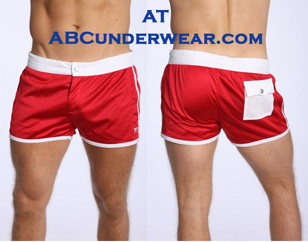 LASC Mesh Squarecut Swimsuit