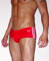 LASC Pouch Brief Swimsuit - Stripes-LASC-ABC Underwear