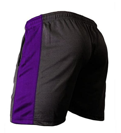 LOBBO Men's Contrast Sides Athletic Gym Short - BLOWOUT SALE