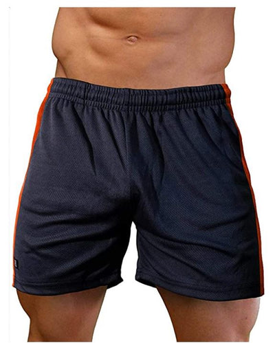 LOBBO Men's Contrast Sides Athletic Gym Short - BLOWOUT SALE