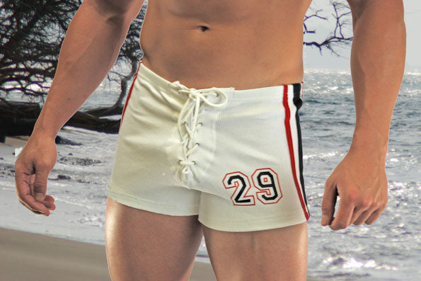 Lace-up Short Football Shorts