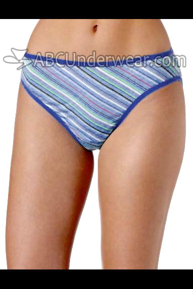 Ladies Hi Cut Panties 3Pk-Pride USA-ABC Underwear