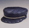 Leather Hat with Chain-ABCunderwear.com-ABC Underwear