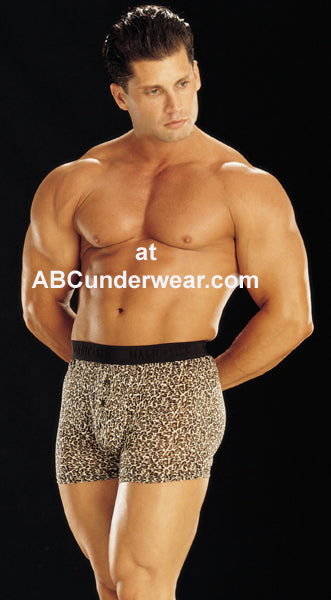 Leopard-Cheetah Silk Boxer Brief