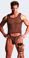 Leopard Print Mesh Thong: A Sensual and Stylish Addition to Your Lingerie Collection-zakk-ABC Underwear