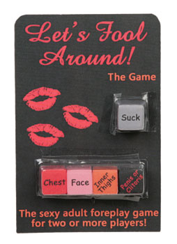 Let's Fool Around Playful Dice Game