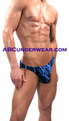 Lightning Men's Bikini Swimsuit - Closeout-Male Power-ABC Underwear