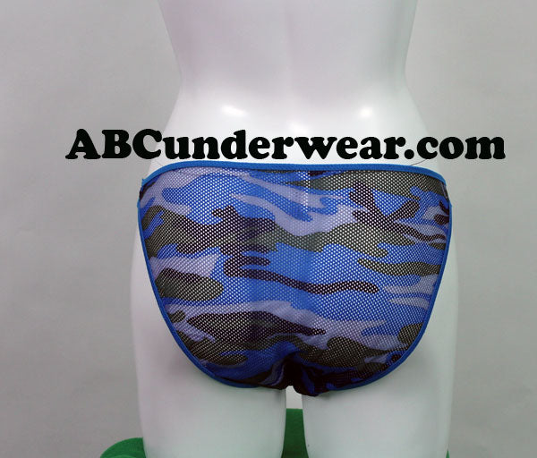 Limited Stock: Camouflage Fishnet Panties - Final Clearance