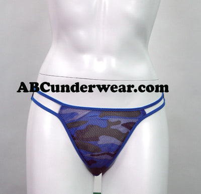 Limited Stock: Camouflage Fishnet Panties - Final Clearance-Capricia O'Dare-ABC Underwear