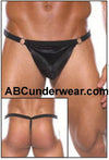 Limited Stock: High-Quality Men's Shimmering G-String with Exquisite Rings - Exclusive Offer-zakk-ABC Underwear