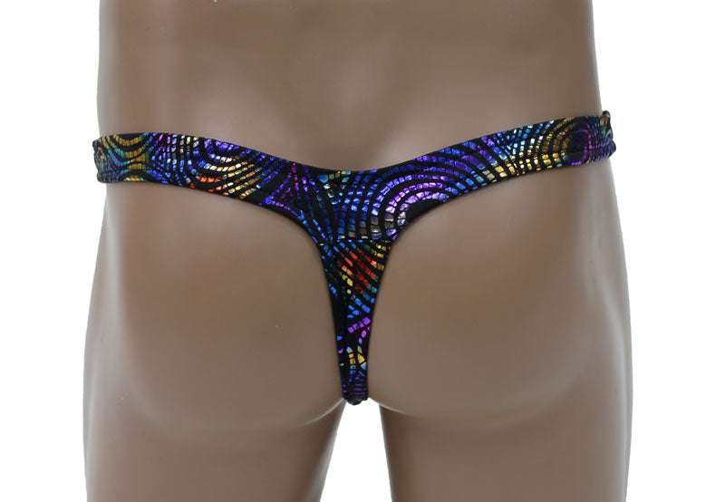 Limited Stock: Male Power Wonder Thong in Oil Slick - Exclusive Offer