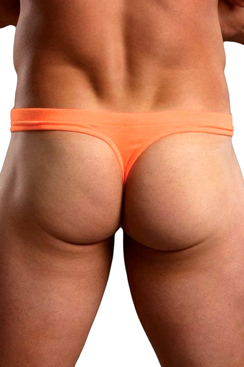 Limited Stock: Neon Ray Thong in Vibrant Yellow/Orange - Exclusive Offer