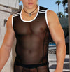 Limited Stock: Sheer Racer Muscle Shirt - Exclusive Offer-NDS Wear-ABC Underwear