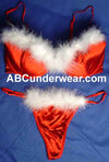 Limited Time Offer: Festive Miss Santa Bra Set - Exclusive Clearance Sale-ABC Underwear-ABC Underwear