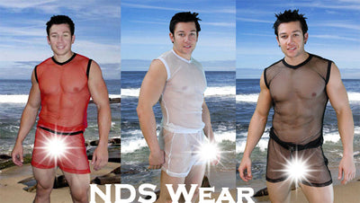 Lucas Mesh Muscle Mens Shirt - Clearance-NDS Wear-ABC Underwear