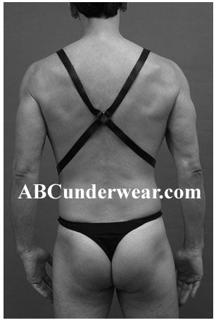 Luxurious Leather Harness Thong: Elevate Your Intimate Wardrobe with Exquisite Craftsmanship-ABC Underwear-ABC Underwear