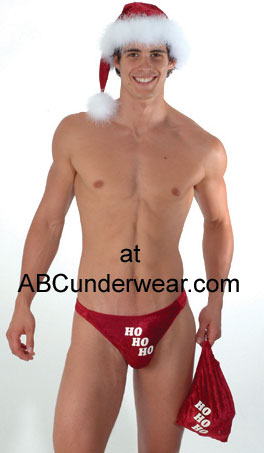 Luxurious Men's Velvet Santa Costume Set-ABC Underwear-ABC Underwear