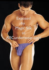 Luxurious Silk Zipper Thong for Discerning Gentlemen-Magic Silk-ABC Underwear
