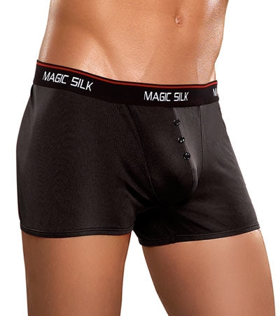 Magic Silk Button Pouch Short-Magic Silk-ABC Underwear