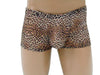 Magic Silk Exposed Cheetah Mens Boxer Brief - Clearance-Magic Silk-ABC Underwear
