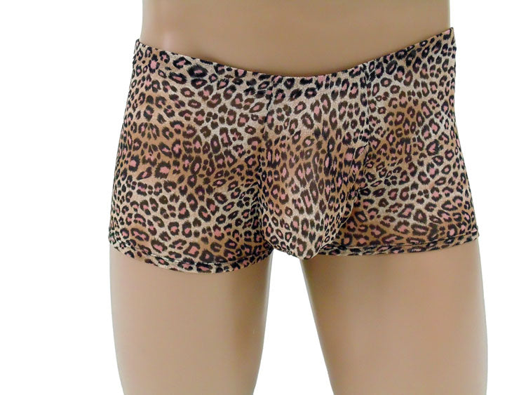 Magic Silk Exposed Cheetah Mens Boxer Brief - Clearance