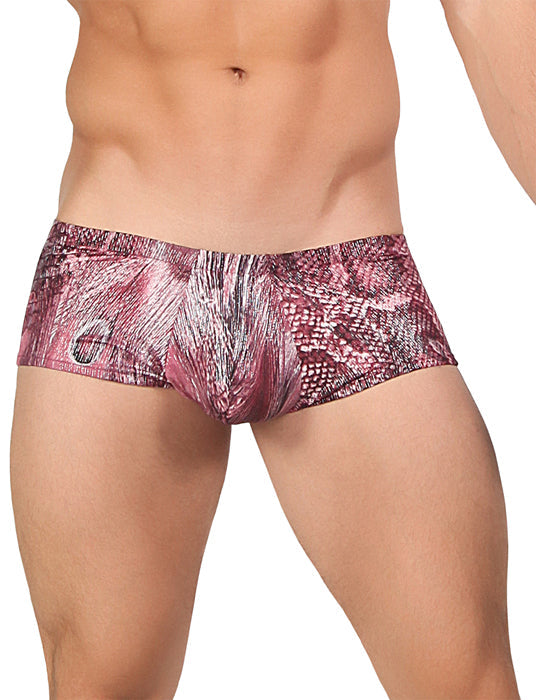 Male Power Mini Short Peacock Short