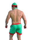 Man's Elf Costume, Sexy Holiday Wear for Men-NDS Wear-ABC Underwear