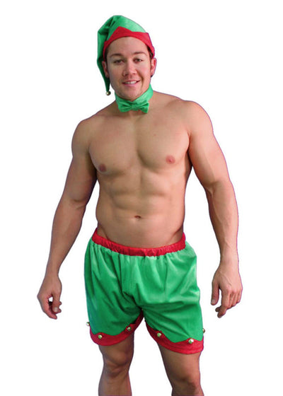 Man's Elf Costume, Sexy Holiday Wear for Men - BLOWOUT SALE!