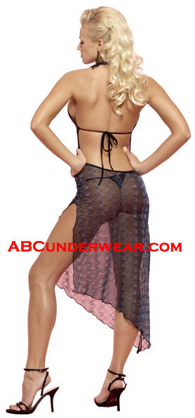 Mardi Gras Gown-Magic Silk-ABC Underwear