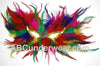 Mardi Gras Rainbow Feather Mask-ABC Underwear-ABC Underwear