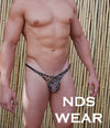 Maurice's Leopard Print Sheer Thong: Exquisite Men's Lingerie Collection-NDS WEAR-ABC Underwear