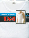 Men's A-Shirt Single Pack-Pride USA-ABC Underwear