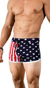 Men's American Flag Running Short or Swimsuit by Neptio-NEPTIO-ABC Underwear