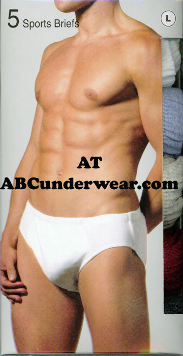Men's Assorted Sport Briefs 5 pack-Pride USA-ABC Underwear
