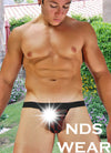 Mens Big Mesh Heart Jockstrap - Clearance-NDS Wear-ABC Underwear