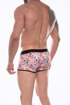 Men's Boxer Brief Underwear Featuring Seashell Design - By NDS Wear-NDS Wear-ABC Underwear