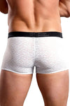 Mens Brazilian Artigo Trunk Short Underwear - White -Clearance-Male Power-ABC Underwear