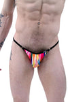 Mens Brush Stroke Art String Bikini Brief Underwear by NDS Wear - BLOWOUT SALE!