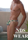 Mens Camo C-Ring Backless Pouch - Clearance-nds wear-ABC Underwear
