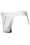 Mens Classic Waist String Bikini Brief (Irregular) - white-NDS Wear-ABC Underwear