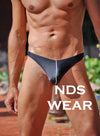 Men's Contrasting Thong Underwear Swimsuit for the Modern Gentleman - Spectacular Sale!