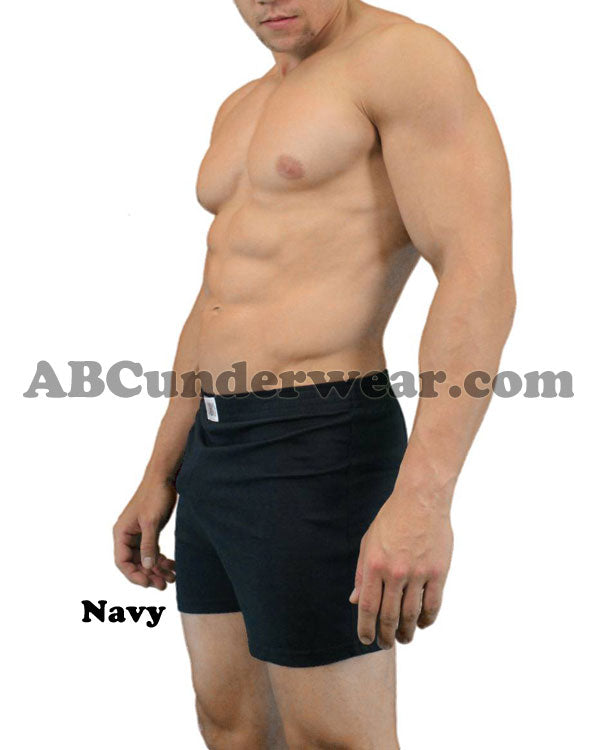 Men's Cotton Blend Gym Shorts by LOBBO - Blowout Sale!