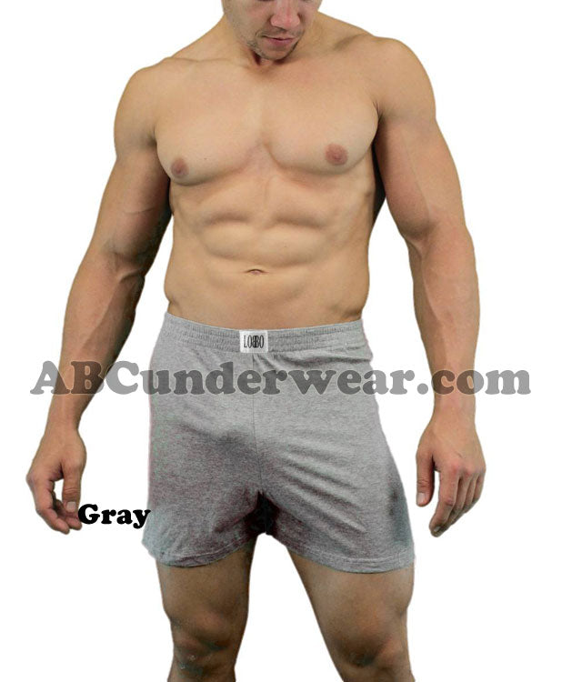 Men's Cotton Blend Gym Shorts by LOBBO - Blowout Sale!