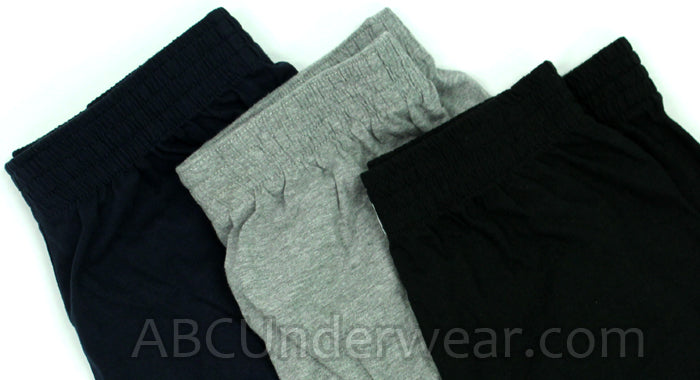 Men's Cotton Blend Gym Shorts by LOBBO - Blowout Sale!