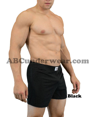Men's Cotton Blend Gym Shorts by LOBBO-LOBBO-ABC Underwear