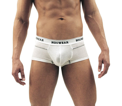 Mens Cotton Knitted Mesh Trunk By NDS Wear - BLOWOUT SALE!