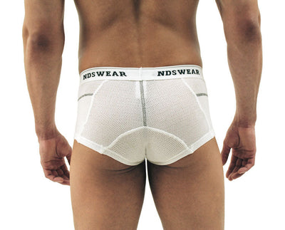 Mens Cotton Knitted Mesh Trunk By NDS Wear - BLOWOUT SALE!