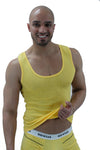 Mens Cotton Mesh Fitted Tank Top by NDS Wear - BLOWOUT SALE!