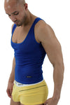 Mens Cotton Mesh Fitted Tank Top by NDS Wear - BLOWOUT SALE!