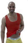 Mens Cotton Mesh Fitted Tank Top by NDS Wear - BLOWOUT SALE!